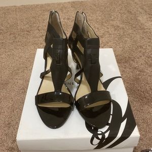 Nine West leather heels.